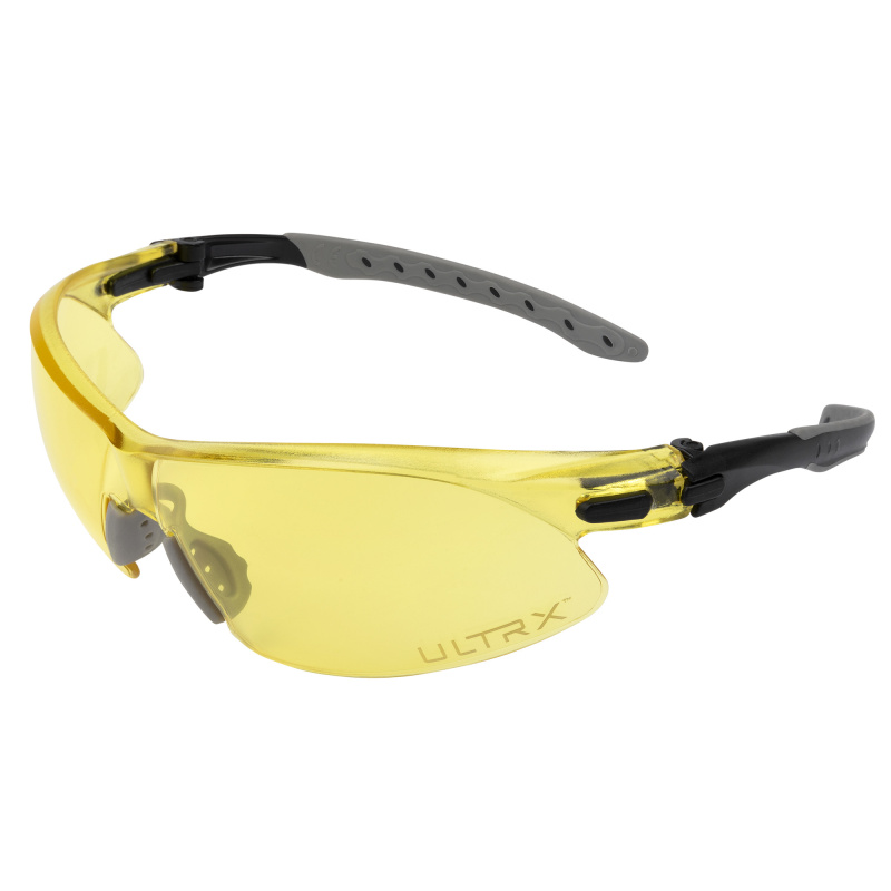 ULTRX Keen, Safety Glasses, Yellow and Black 4185
