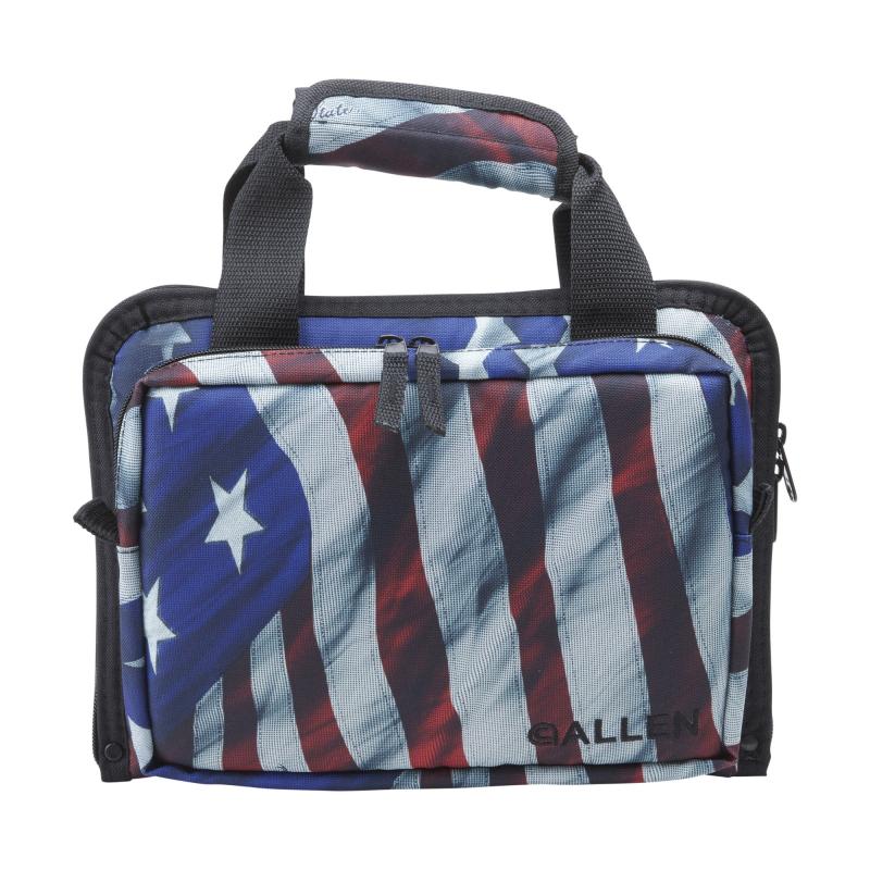 Victory Duplex Handgun Case Custom Flag Pattern