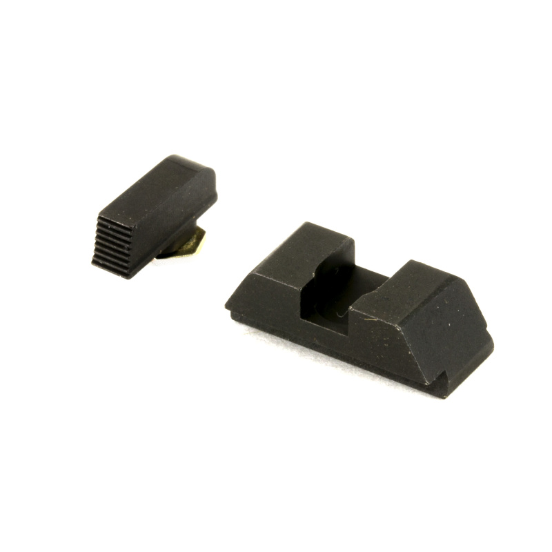 Defoor Tactical Sight Set For Glock 43 Flat Black