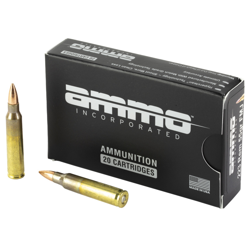 AMMO INC SIGNATURE .223REM 55 GR FMJ