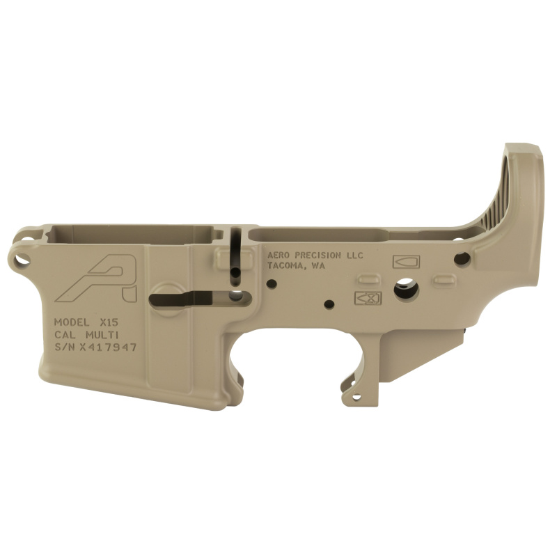 Gen 2, Semi-automatic, Stripped Lower Receiver, .223 Remington/556NATO, Cerakote Finish, Flat Dark Earth APAR501302C