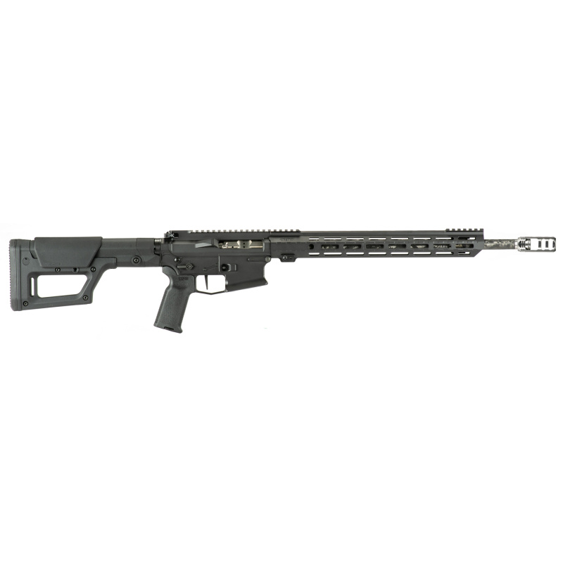Elite LPR, Semi-Automatic Rifle, AR, 223 Wylde, 18" Proof Research Carbon Fiber Barrel, Superlative Arms Adjustable Gas Block, Elite Series Muzzle Brake, 15" Lightweight Handguard, Cerakote Finish, Black, Magpul MOE-K2 Grip, Magpul PRS Stock, Timney Targ