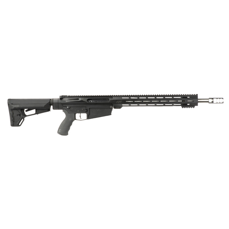 MLR Compact, Semi-Automatic Rifle, AR, 300 Winchester Magnum, 18" Stainless Steel Barrel, Elite Series Muzzle Brake, 15.5" MLOK Handguard, Cerakote Finish, Black, Ergo Grip, Magpul ACS Stock, CMC Trigger, 1 Magazine, 5 Rounds MLRC300WM