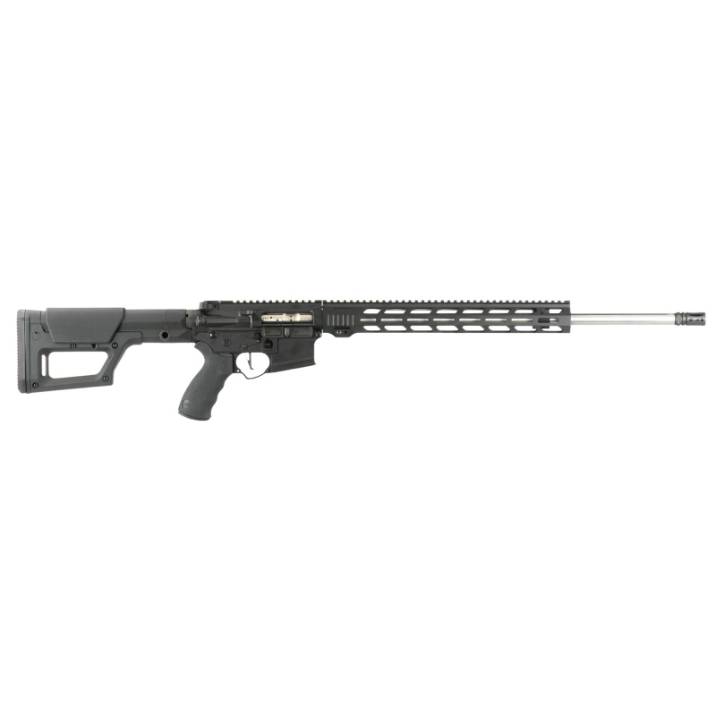 Varmint 2.0, Semi-Automatic Rifle, AR, 243 Winchester, 22" Stainless Steel Barrel, 15" MLOK Handguard, Cerakote Finish, Black, Nickel Boron BCG, Ergo Grip, Magpul PRS Stock, CMC Trigger, 1 Magazine, 20 Rounds RI262