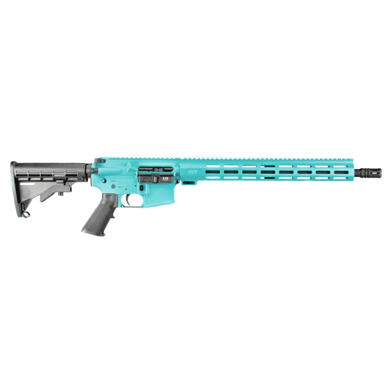 Guardian, Semi-Automatic Rifle, AR, 556 NATO/223 Remington, 16" 4150 Barrel, 15" MLOK Handguard, Cerakote Finish, Robins Egg Blue , Polymer Grip, APF M4 Stock, 1 Magazine, 30 Rounds RI282RB