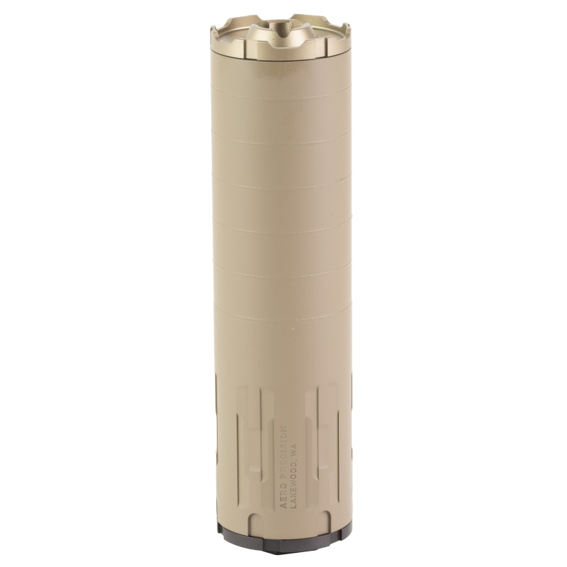 LAHAR-30, Suppressor, 300WIN, Direct Thread 5/8-24", 17-4 Stainless Steel Construction, No Barrel Length Restrictions, Flat Dark Earth APRS100209C