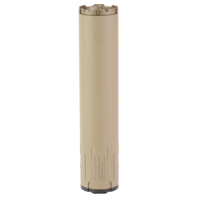 LAHAR-30L, Suppressor, 300WIN, Direct Thread 5/8-24", 17-4 Stainless Steel Construction, No Barrel Length Restrictions, Flat Dark Earth APRS100309C