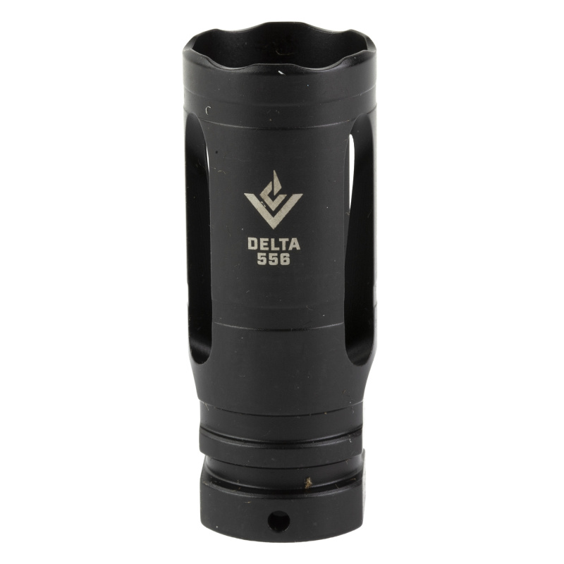 VG6 Delta 556, Muzzle Brake, 223 Rem/556NATO, Black, 1/2X28 APVG200006A