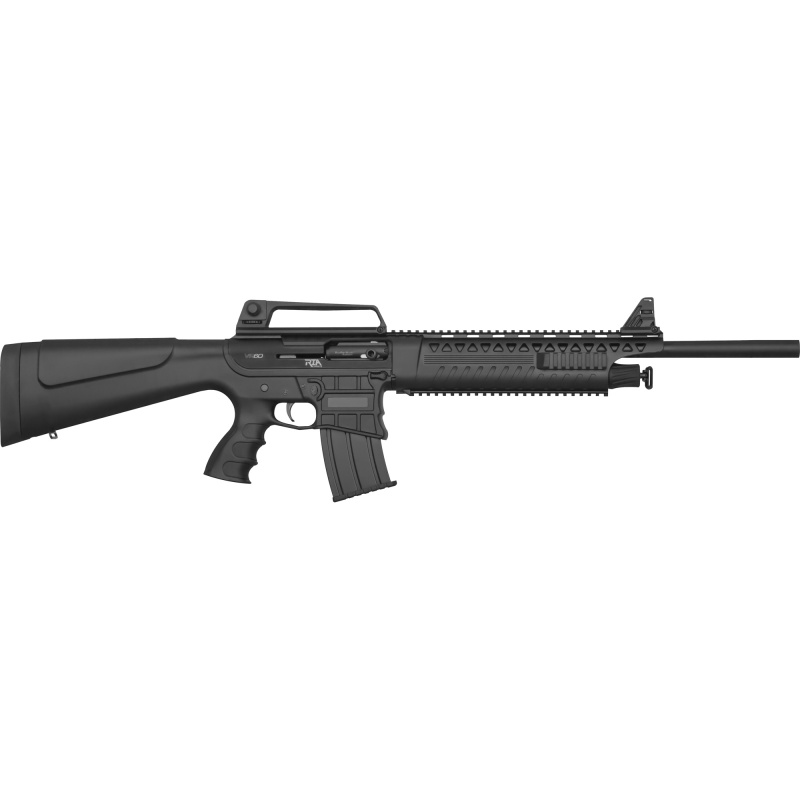 VR-60, Semi-automatic Shotgun, 12 Gauge 3", 20" Barrel, Black Synthetic Stock, Adjustable Rear Sight, 5 Round Detachable Magazine 601-BC