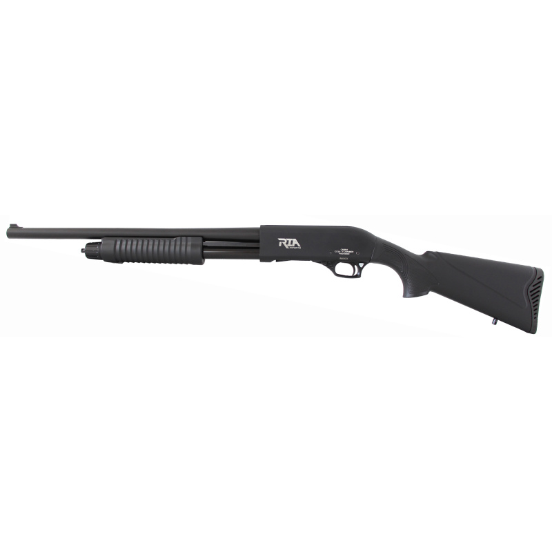 Meriva Pump Shotgun, 12 Gauge, 3", 18.5" Barrel, Black Finish, 5Rd, Rifled Sight CR103
