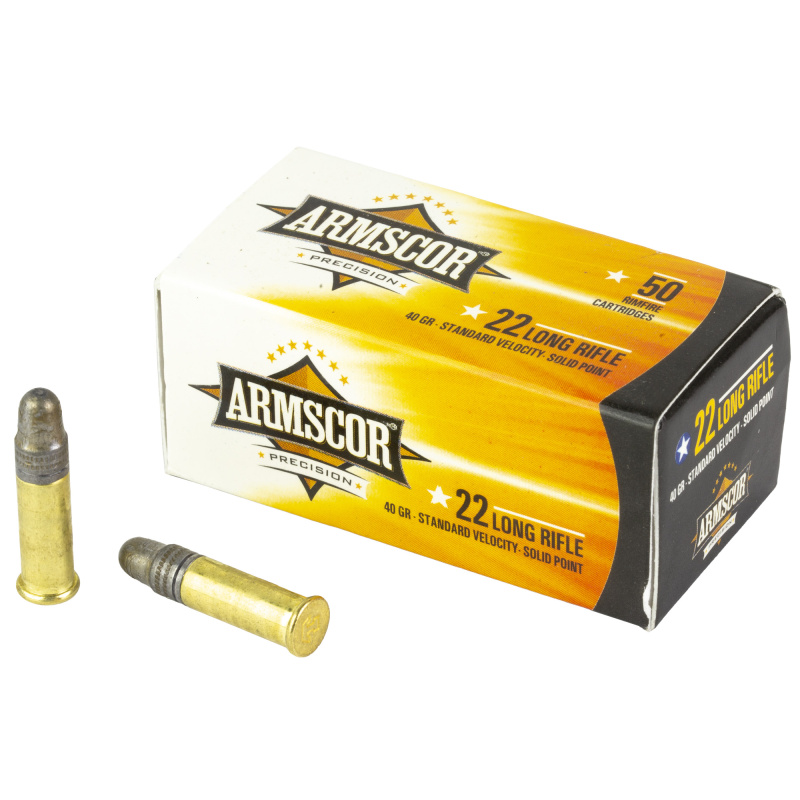 Armscor |.22LR 40gr Standard Velocity Lead Solid Point