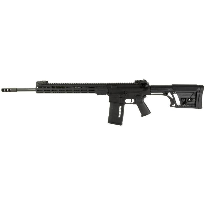 AR-10 Tactical With Adjustable Stock 7.62x51mm 20 Inch Barrel MBA-1 Light Weight Precision Adjustable Stock Black 25 Round