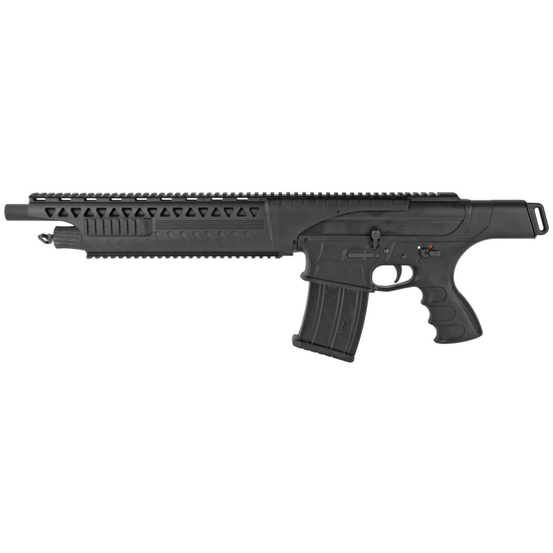 VRF14, Pistol Grip Firearm, Semi-automatic, 12 Gauge, 3" Chamber, 14" Barrel, Cerakote Finish, Black, Synthetic Pistol Grip, Front/Rear Flip Sights, 5 Rounds, 1 Magazine, Right Hand, Compatible with VR Series Magazines VRF14
