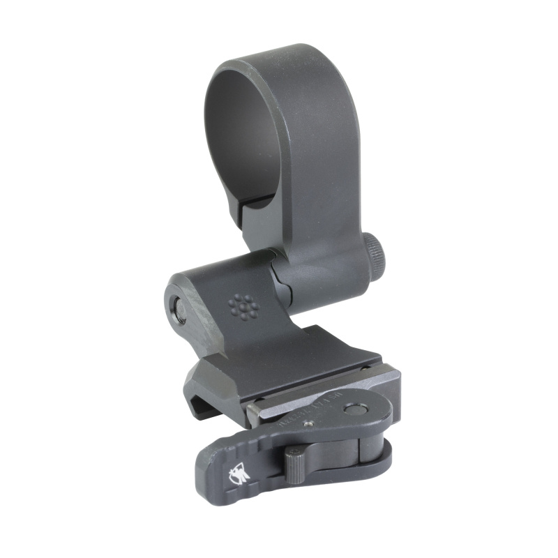 Magnifier Mount, 0.90" Height, Anodized Finish, Black, Fits Aimpoint Magnifiers MML-AIM-090-RIGHT