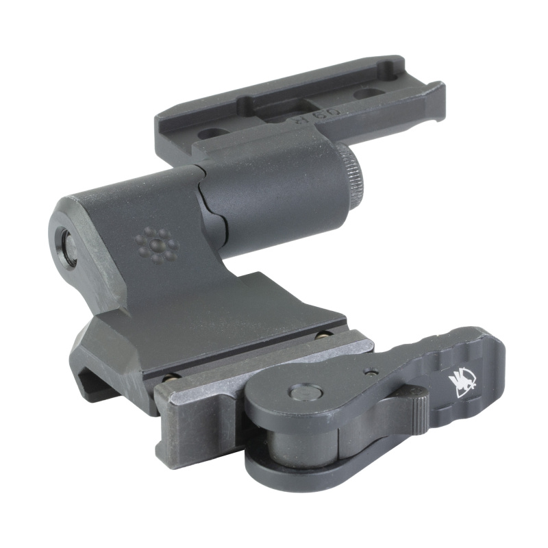Magnifier Mount, 0.90" Height, Anodized Finish, Black, Fits Eotech Magnifiers MML-EOT-090-RIGHT