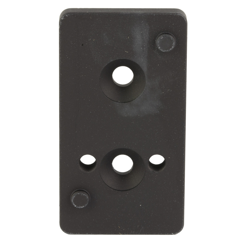 Optic Plate, Anodized Finish, Black, Fits Arisaka Offset Optic Mount, For Leupold DeltaPoint Pro, JPoint, Shield RMS, RMSc, Swampfox Sentinel, SIG Romeo Zero, Crimson Trace CT RAD Micro/Micro Pro, Eotech EFLX OOM-P4
