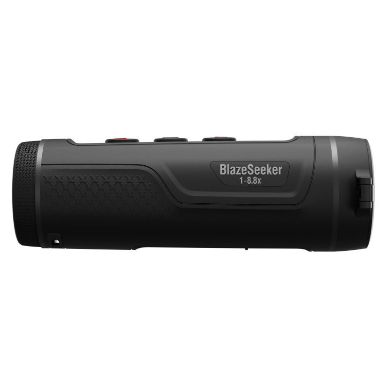 Blaze Seeker, Thermal Monocular, 7MM Objective, .7-5X Magnification, Matte Finish, Black TIMNBLS207