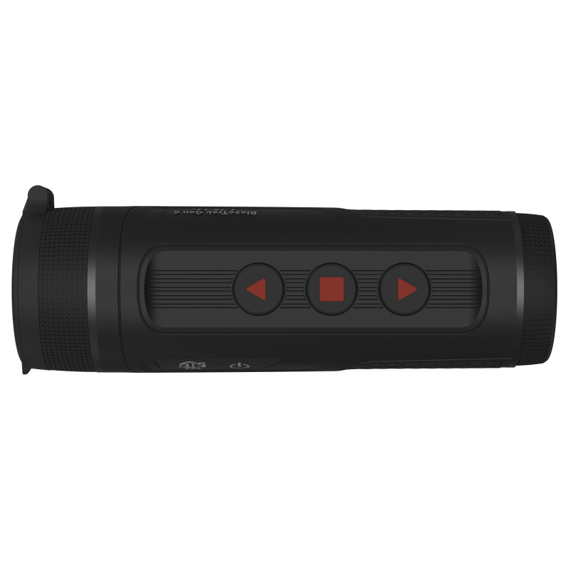 BlazeTrek 6, Thermal Monocular, 25MM Objective, 2.8-22X Magnification, Matte Finish, Black, Includes Case and USB Type-C Cable TIMNBLT625G6