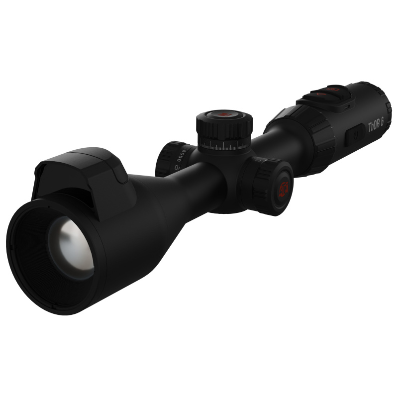 ThOR 6 Elite, Laser Rangefinder, 2-16X Magnification, 35mm Objective, 30mm Main Tube, Multiple Reticles, Black, Includes Carry Case and Charging Cable TIWST6635LRF