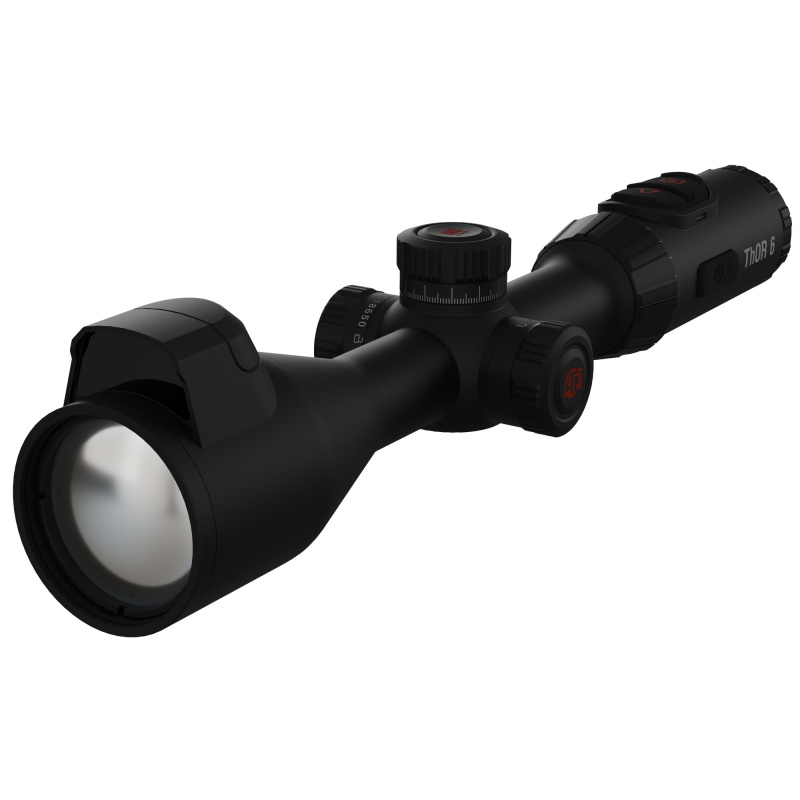 ThOR 6 Elite, Laser Rangefinder, 3-24X Magnification, 50mm Objective, 30mm Main Tube, Multiple Reticles, Black, Includes Carry Case and Charging Cable TIWST6650LRF