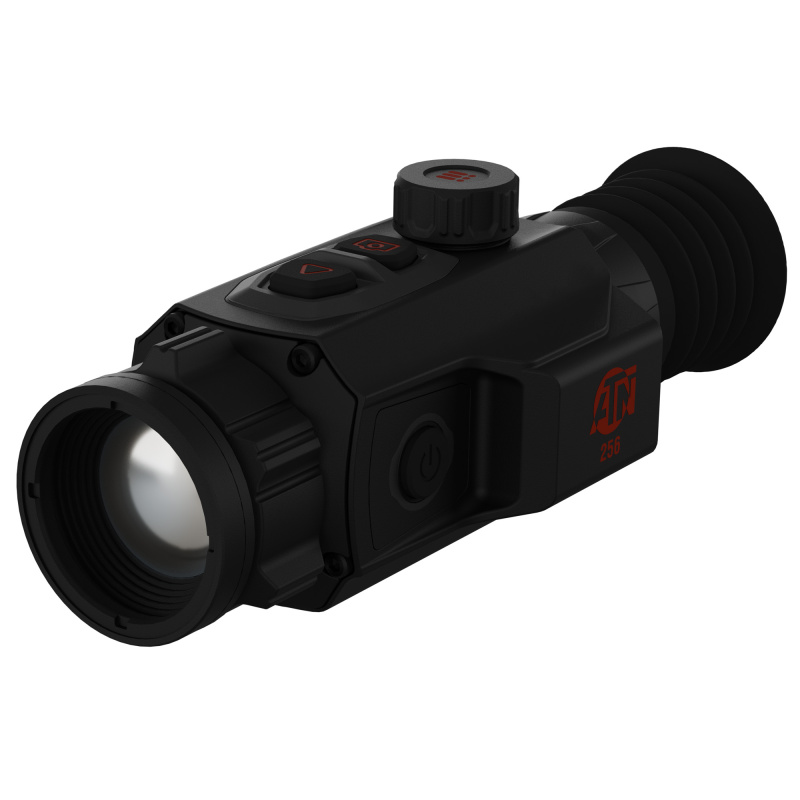 ThOR 6 Mini, Thermal Rifle Scope, 3.5-28X Magnification, 25mm Objective, Multiple Reticles, Black, Includes Carry Case and Charging Cable TIWST6M225