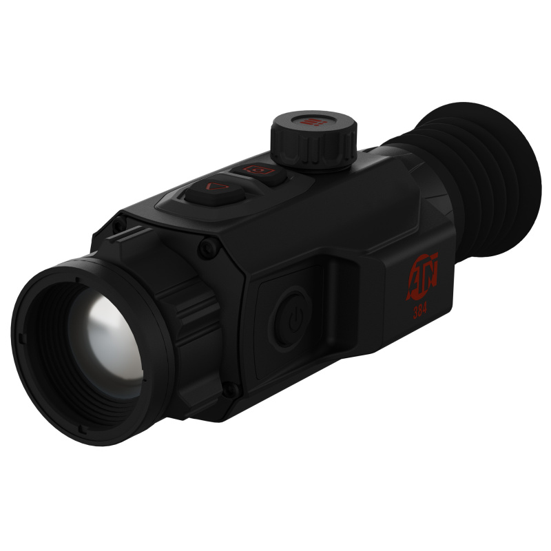 ThOR 6 Mini, Thermal Rifle Scope, 2.5-20X Magnification, 25mm Objective, Multiple Reticles, Black, Includes Carry Case and Charging Cable TIWST6M325
