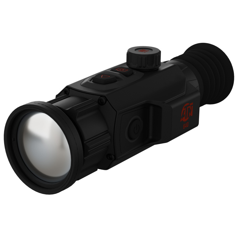 ThOR 6 Mini, Thermal Rifle Scope, 3-24X Magnification, 50mm Objective, Multiple Reticles, Black, Includes Carry Case and Charging Cable TIWST6M650