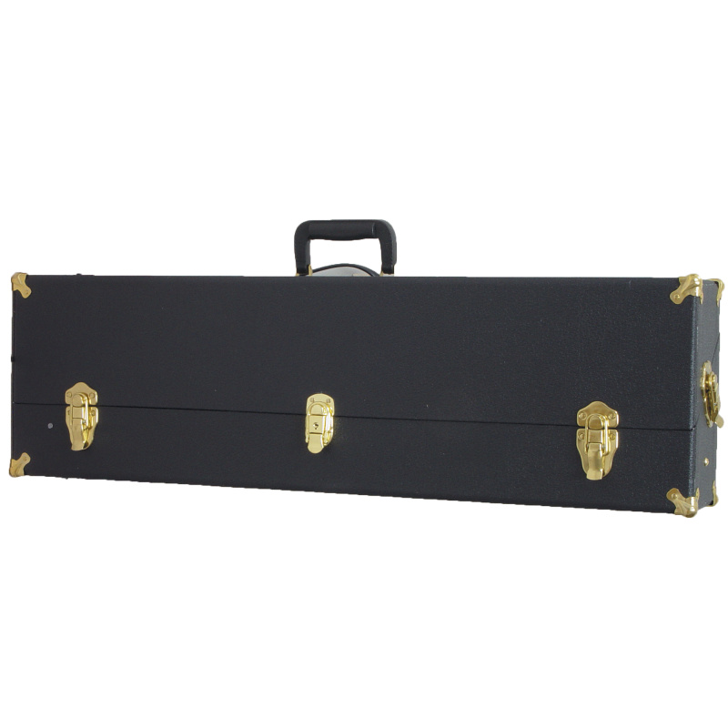 FBI, Single Rifle Case, 33"x6"x10", Black Finish T7