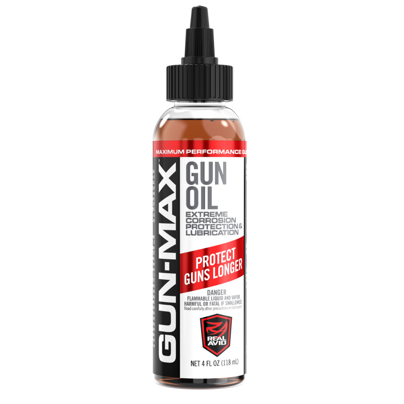 Gun Max Gun Oil, Liquid, 4oz Bottle AVBMGO4L