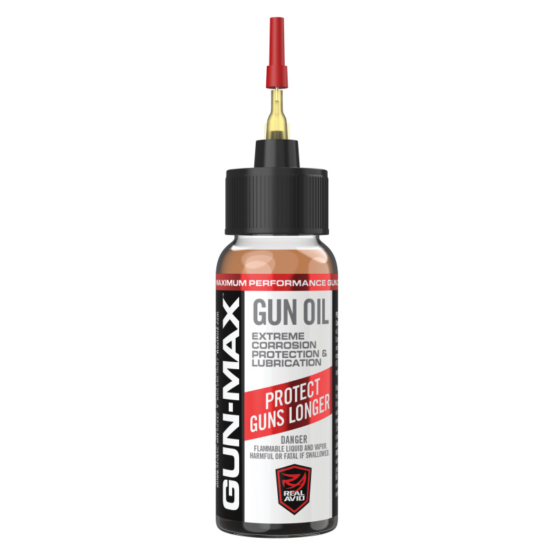 Gun Max Gun Oil, Liquid, 1oz Bottle AVGMGO1L