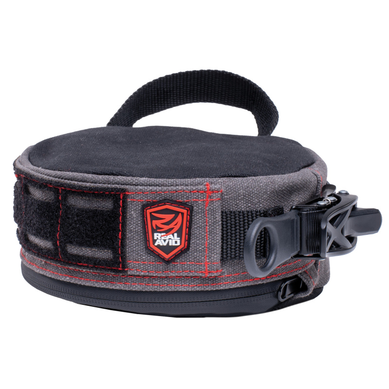 Ratchet Rest, Shooting Bag, Black and Gray, Rear Bag, Small, Adjustable AVRSBS