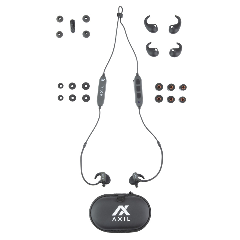 GSX 3.0, Bluetooth Earbuds, IP65 Water and Sweat Resistant, Black, Includes USB-C Charging Cable GS-X 3.0 B
