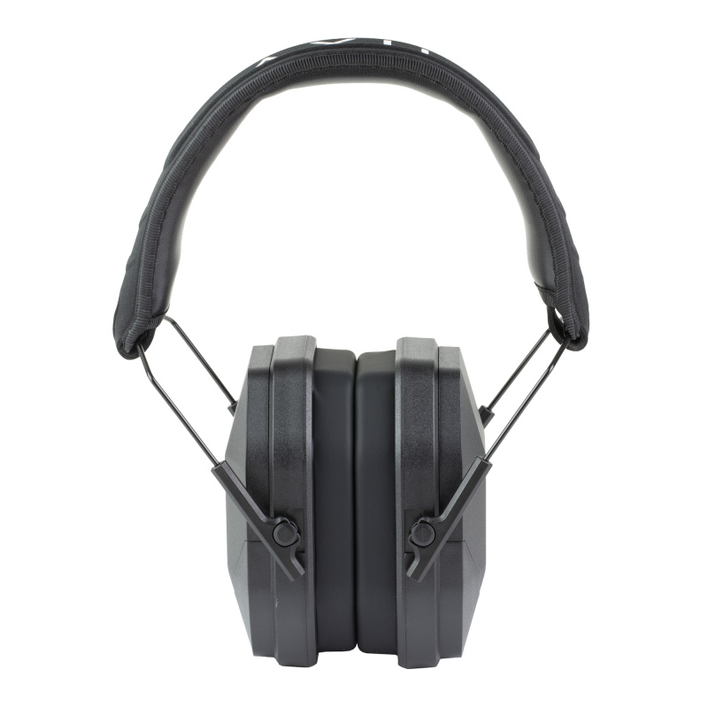 MX Passive Earmuff, Black, Includes Standard Foam Cups MX-PASS-E