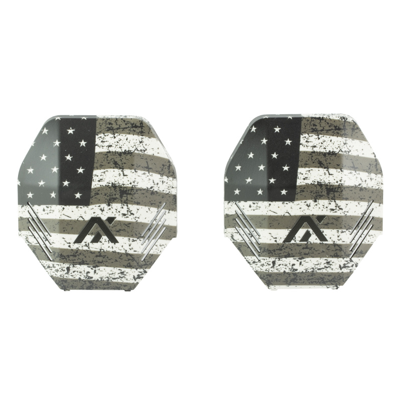 MX Plate, Fits MX Pro/Electronic/Passive Earmuffs,, Freedom American Flag Print MX-PLT-FREE