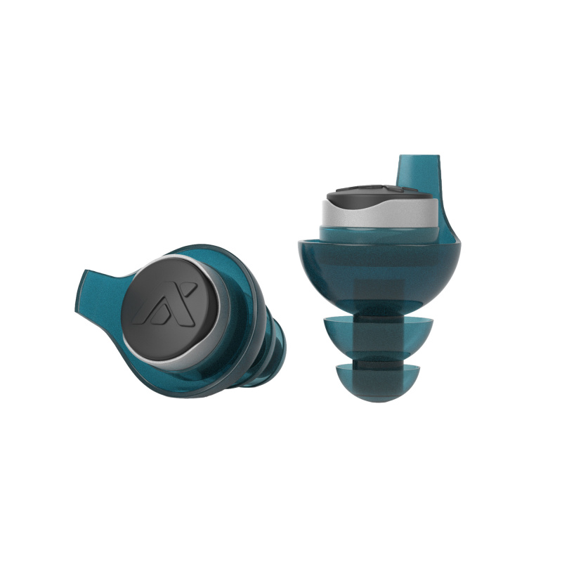 XP Defender, Ear Plug with Toggle Switch, Blue, Includes Canister and (1) Pair Medium and (1) Pair Large Tips XPD-BM-L