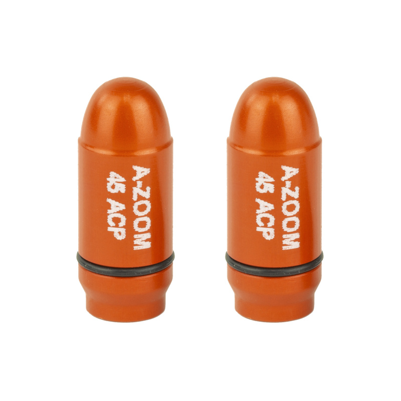 Strikercaps, Snap Caps, Orange, 45 ACP, 2/Pk 17104