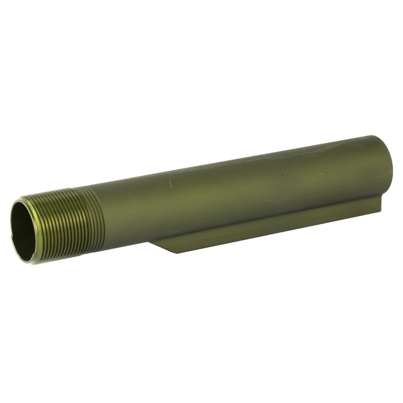 Mil-Spec Buffer Tube, 6 Position, Anodized Finish, Olive Drab Green, Fits AR-15, Aluminum Construction AR15RE-MIL-6C-ODG