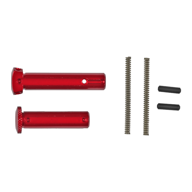 Aluminum Takedown Pins, Fits AR-15, Red BAD-EPS-AL-RED