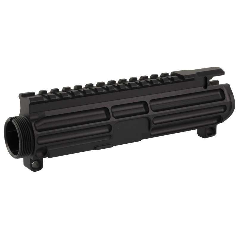 XIPHOS Upper Receiver, Stripped, 9MM, Anodized Finish, Black, Billet 7075-T6 Aluminum Construction BAD-PCC-UR