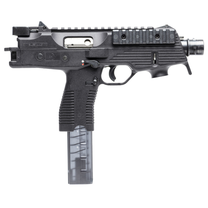 TP9-N, Semi-automatic, Pistol, 9MM, 5.1" Barrel, 25mm 3-Lug, Matte Finish, Black, 30 Rounds, 1 Magazine BT-TP9-PISTOL-BLK