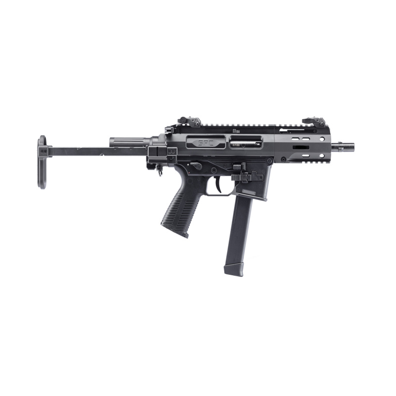 SPC9, Semi-automatic Rifle, SBR, 9MM, 4.5" Barrel, Anodized Finish, Black, 33 Rounds, 1 Magazine, Glock Magazine Compatible BT-500003-PDW-SBR-G-TS
