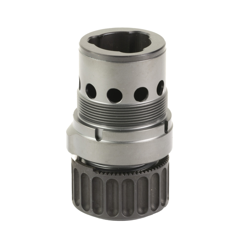 Rotex-SF HUB, Suppressor Adapter, Threaded 1.375x24, 556NATO, Fits Rotex and Surefire SOCOM/Warcomp Muzzle Devices, Cerakote Finish, Black SD-ADPSFTI