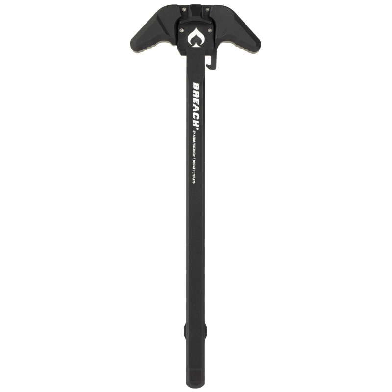 Breach, Large Lever, Charging Handle, Fits AR10, Anodized Finish, Black BAPA100338