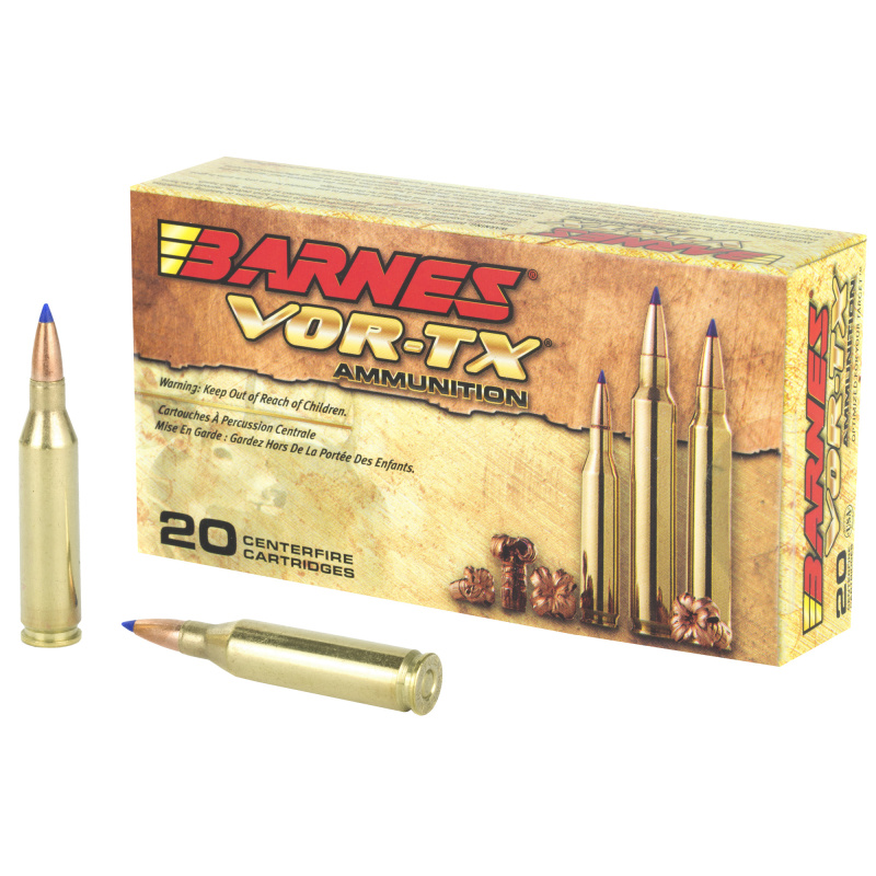 Vor-Tx .243 Winchester 80 Grain Tipped Triple Shock X-Bullet Boattail