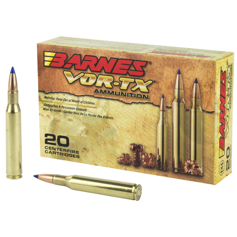 Vor-Tx .270 Winchester 130 Grain Tipped Triple Shock X-Bullet Boattail