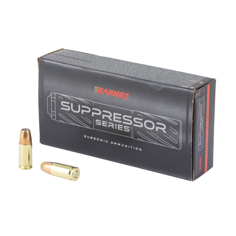 Suppressor Optimized, 9MM, 147Gr, Hollow Point, 20, 200 32522