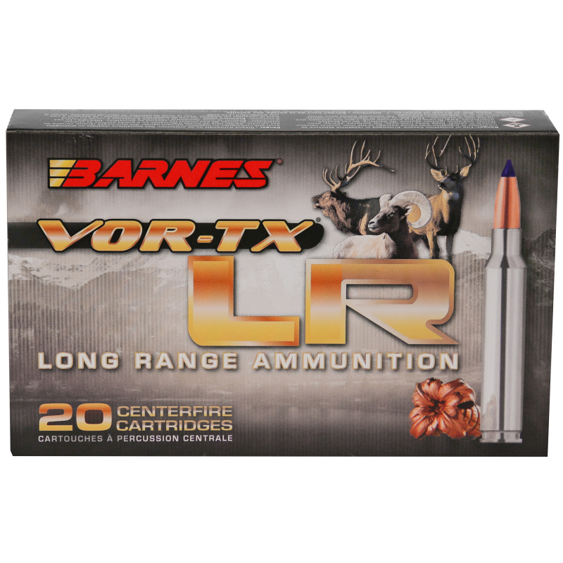 VOR-TX LR Copper Hunting |6.5 Creedmoor, 127 Grain Copper Bullet, Long Range Hunting Boat Tail, Polymer Tip, 20 Round Box 301815