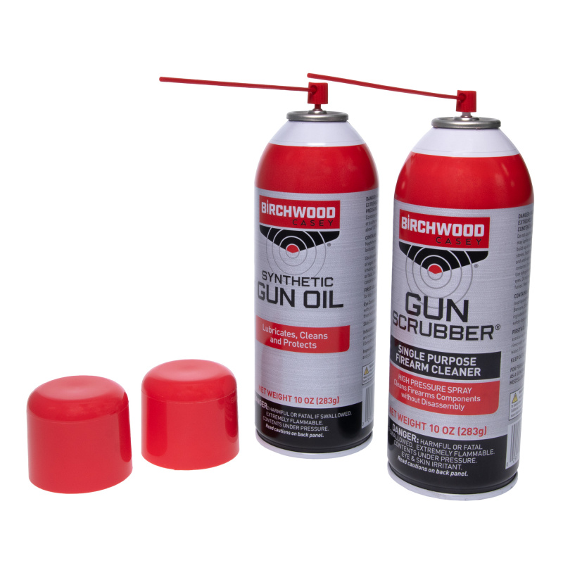 Gun Scrubber/Synthetic Gun Oil Aerosol Combo 2-Pack 10 Ounce Aerosol Cans