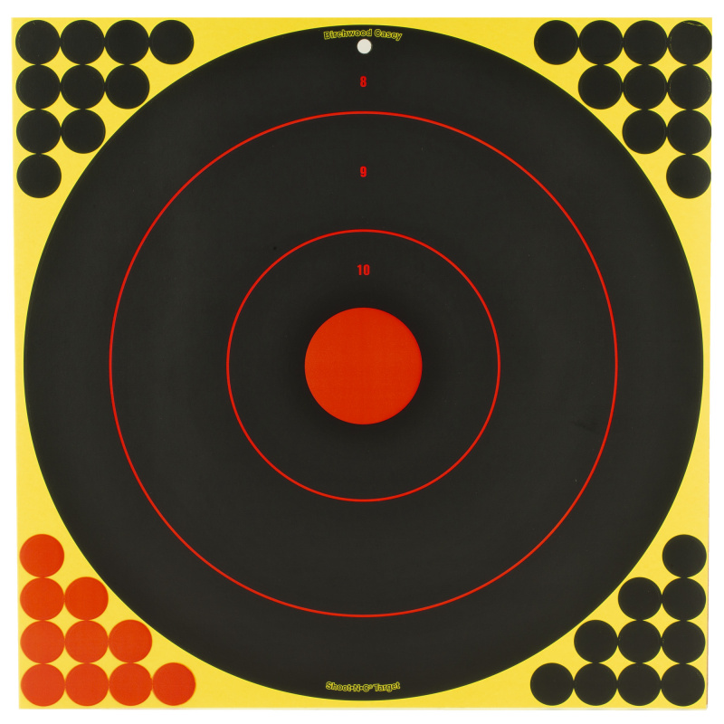Shoot-N-C 17.25 Inch Bullseye 5 Targets 120 Pasters