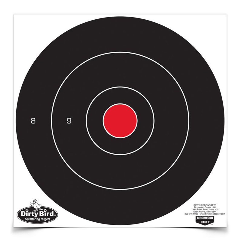 Dirty Bird Splattering Targets 12 Inch Bullseye Package of 12